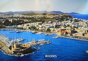 005- Rhodes- vue aerienne